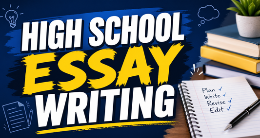 advertisement for a high school essay writing course